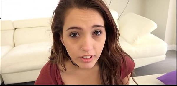 Young Tiny Teen Step Daughter Brooke Haze POV